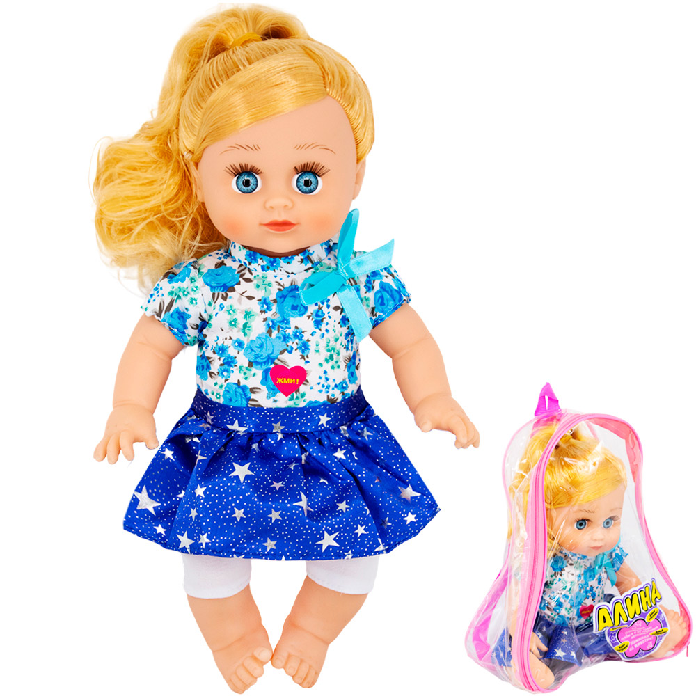 Кукла 5296 Алина в рюкзаке