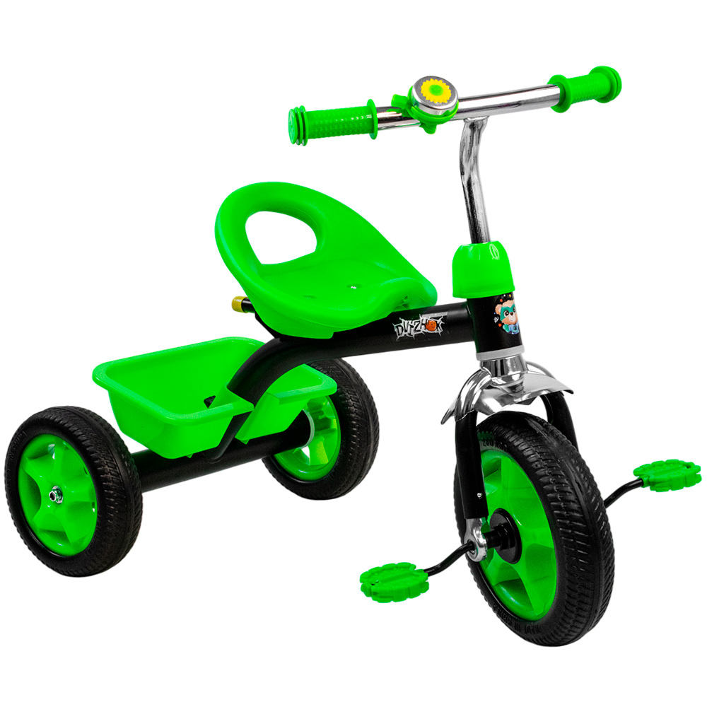 Велосипед 3-х зеленый Dvizhok JTRW817-1 колеса EVA