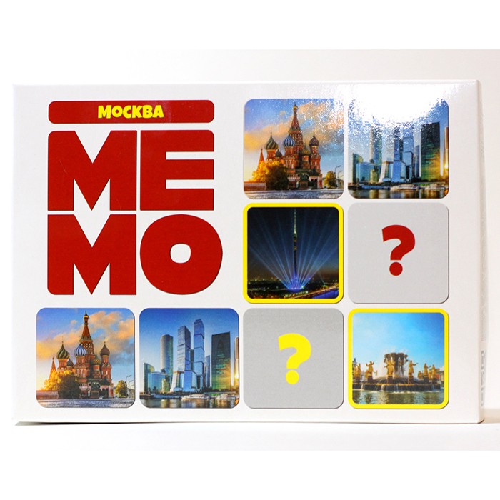 Игра Мемо Москва 50 карточек 03623