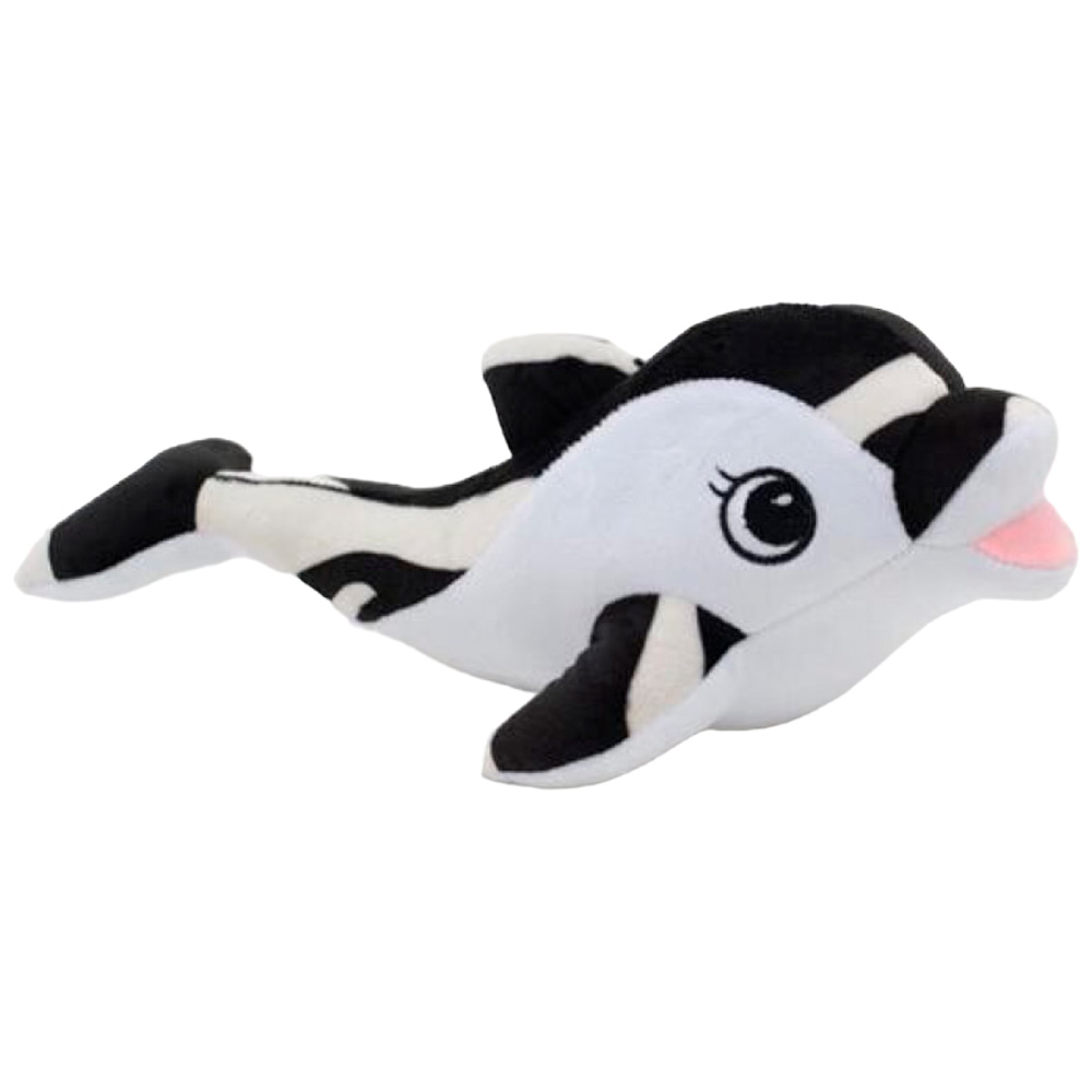 Дельфин 14 см бело-черный 012-5/36/Е002.