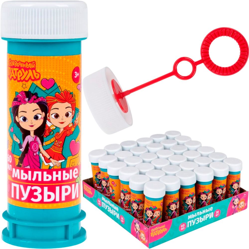 Мыл. пузыри Т25891 Сказочный патруль в корытце 23,5*23,5*9,5 60 мл 1toy