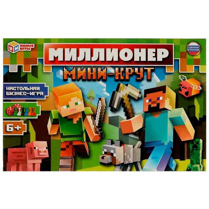 Игра Мини-крут. Миллионер.Бизнес-игра 4680107999610 /20/