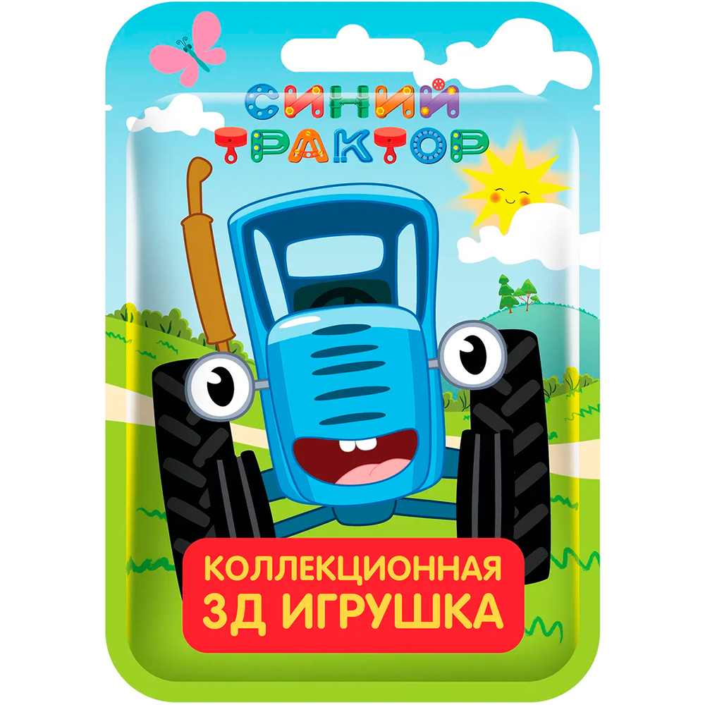 SBOX CLUB СИНИЙ ТРАКТОР Игрушка в флоупаке УТ66372 