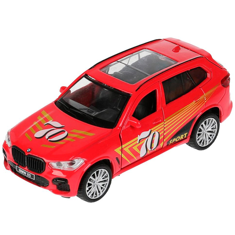 Модель X5-12SLSRT-RD BMW X5 M-SPORT 12 см Технопарк  в коробке