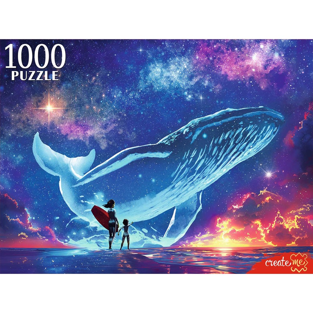 Пазл 1000 Сферы и кит П1000-0509