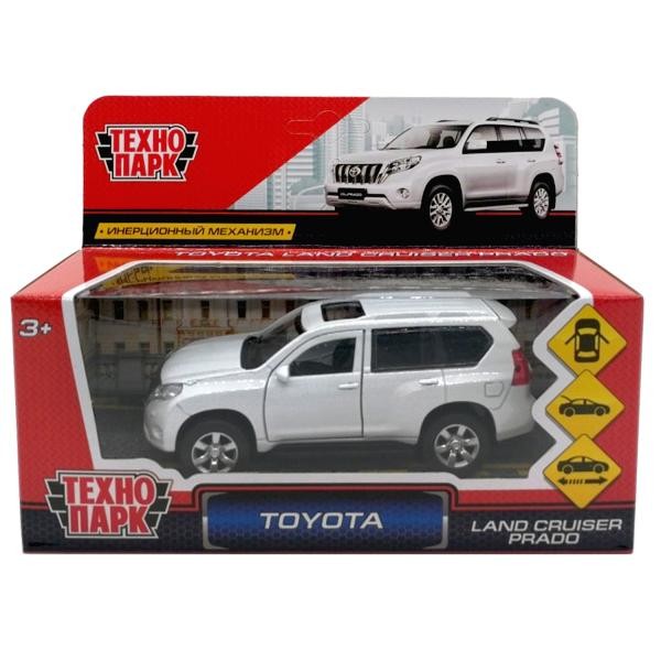 Модель PRADO-WH Toyota Prado белый Технопарк  в коробке