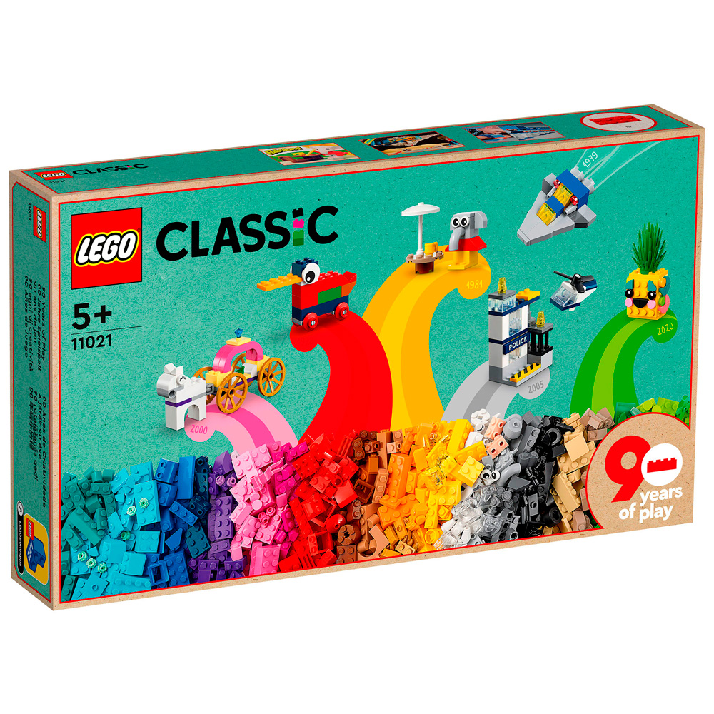 Конструктор LEGO CLASSIC "90 лет игры" 11021