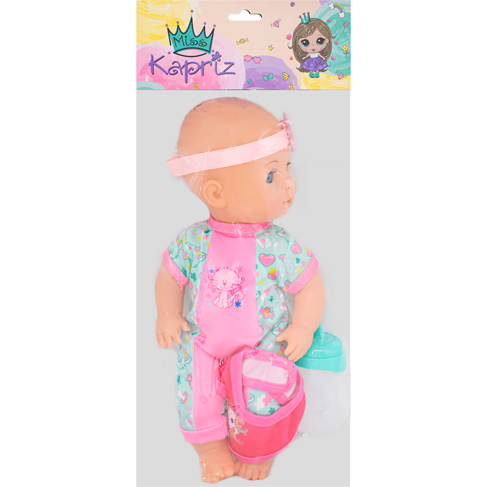 Пупс Miss Kapriz MK2275K-30B 30 см. с аксесс. в пак. Пупс Miss Kapriz MK2275K-30B 30 см. с аксесс. в пак.