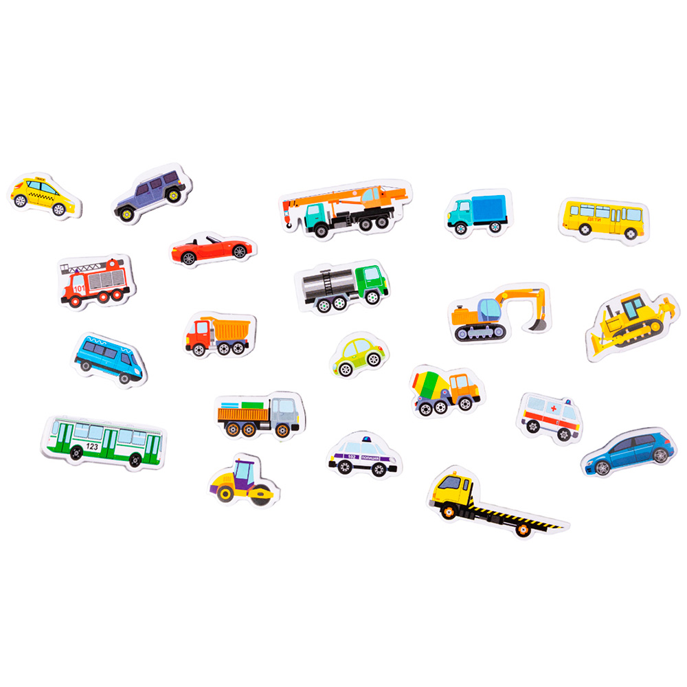 Игра Магнитные истории Магнитные машинки 01940 Игра Магнитные истории Магнитные машинки 01940