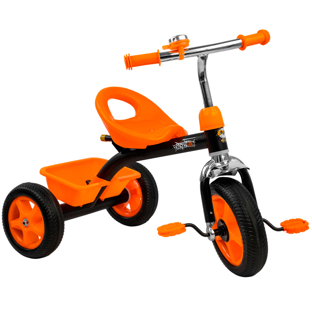 Велосипед 3-х оранжевый Dvizhok JTRW817-3 колеса EVA