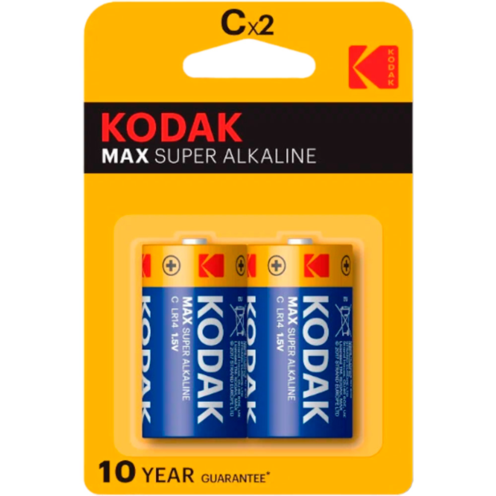 Элемент питания LR14 Kodak Max 2xBL (20/200) 