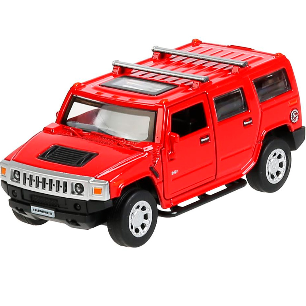 Модель HUM2-12-RD Hummer H2 красный Технопарк  в коробке