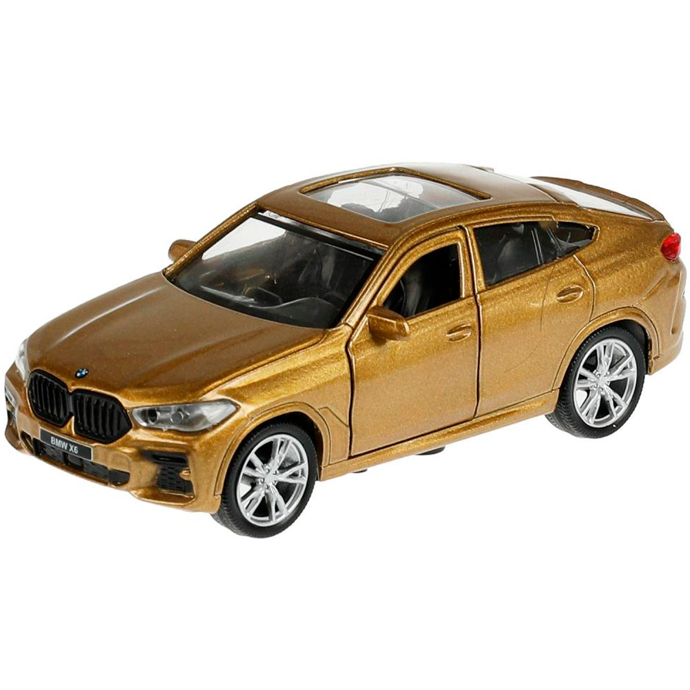 Модель X6-12MAT-BG BMW X6 длина 12 см бежевый Технопарк в коробке /72/