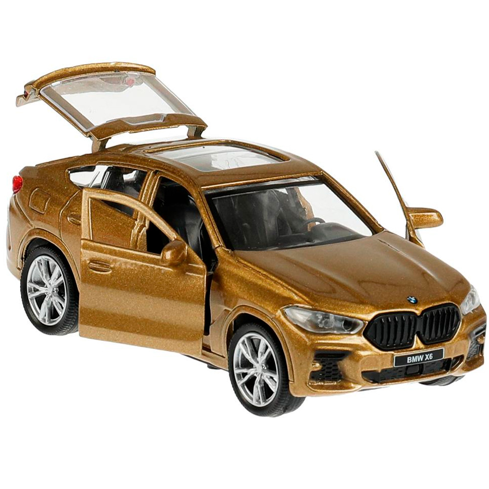 Модель X6-12MAT-BG BMW X6 длина 12 см бежевый Технопарк в коробке /72/