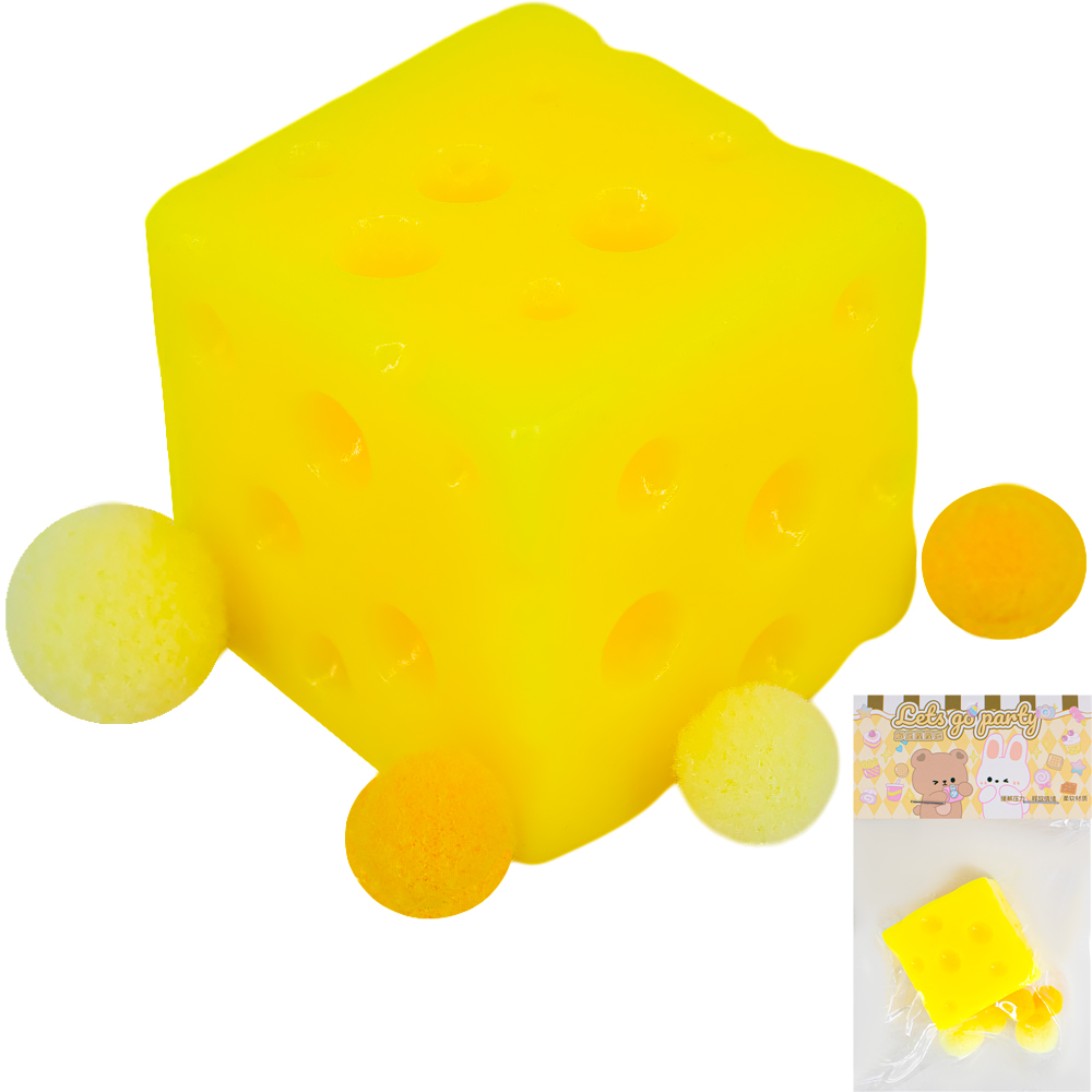 Игрушка антистресс-сквиш Пармезано 19-12