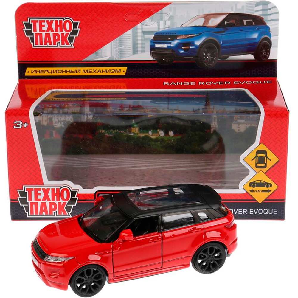 Модель EVOQUE-RD Land Rover Range Rover Evoque красный Технопарк в коробке Модель EVOQUE-RD Land Rover Range Rover Evoque красный Технопарк в коробке