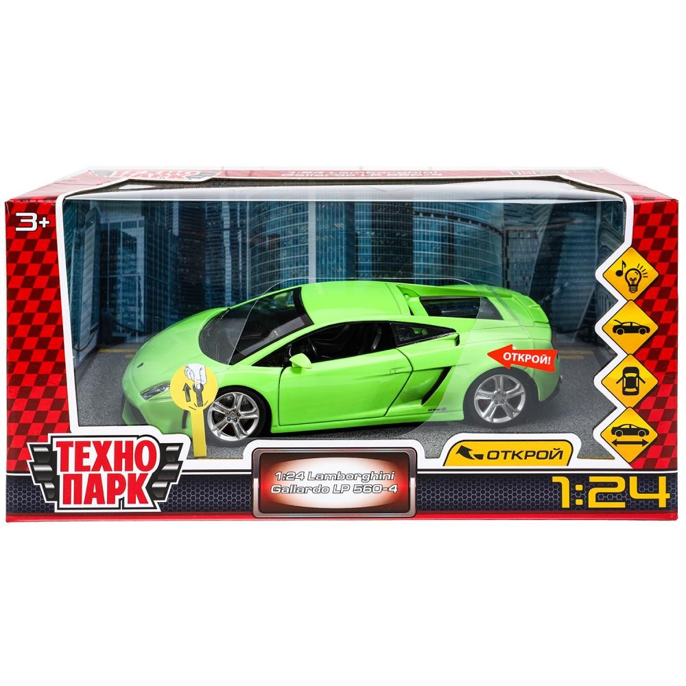 Модель 68253A lamborghini gallardo lp 560-4, 18 см, двери,багажник Технопарк