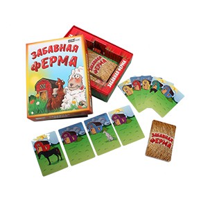 Игра Забавная ферма,обучающая, тактическая, семейная ИНК-6305