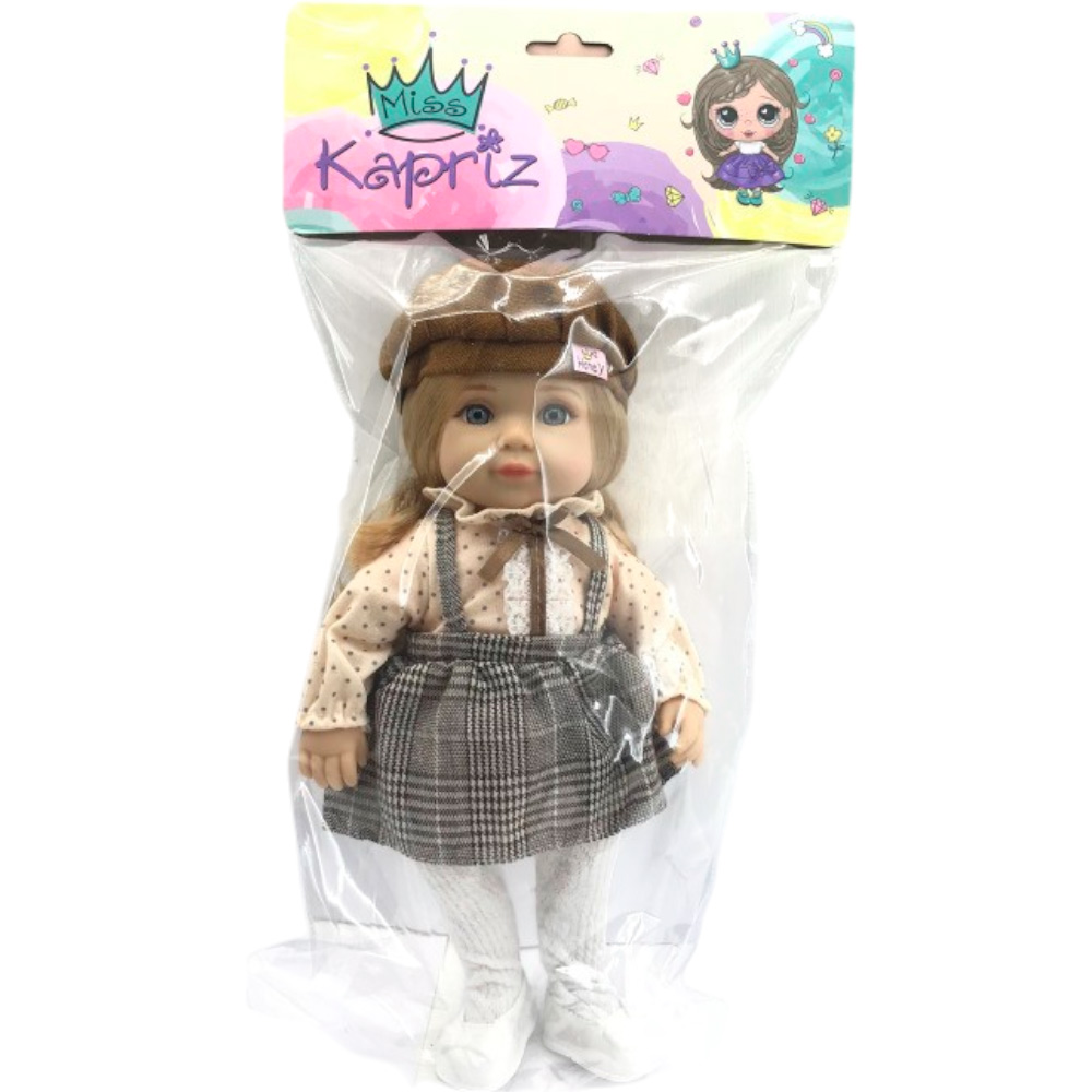 Кукла Miss Kapriz MK65016-1P в пак.