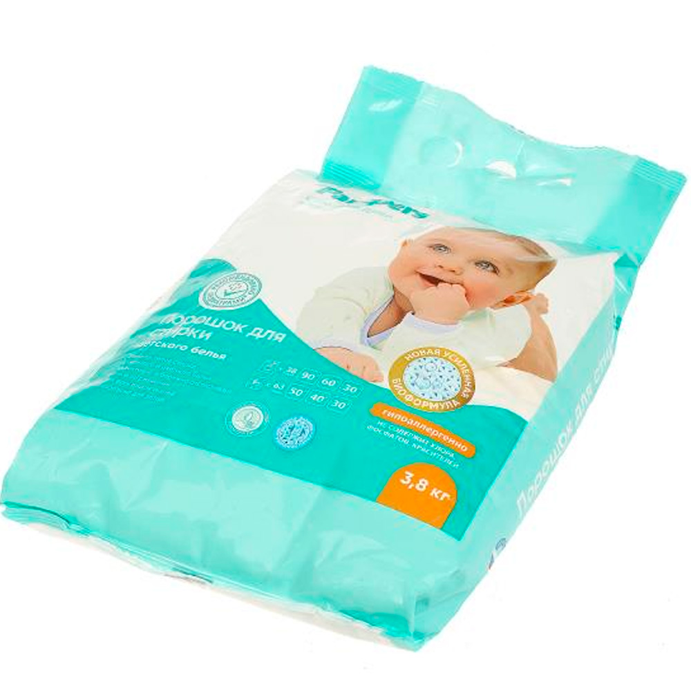 Порошок для стирки детского белья pampers 3,8 кг Заботливая мама BH097264PM